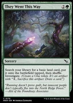 They Went This Way⁣ - Murders at Karlov Manor⁣ (Common)⁣ [178]