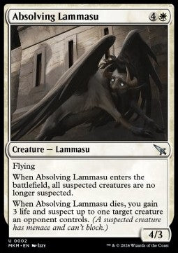 Absolving Lammasu⁣ - Murders at Karlov Manor⁣ (Uncommon)⁣ [2]