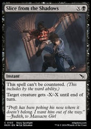 Slice from the Shadows⁣ - Murders at Karlov Manor⁣ (Common)⁣ [103]