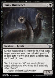 Slimy Dualleech⁣ - Murders at Karlov Manor⁣ (Uncommon)⁣ [104]