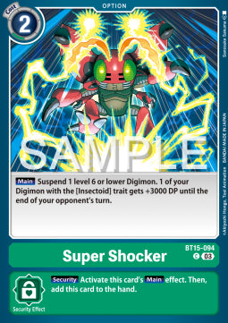 Super Shocker (BT15-094)⁣ - Exceed Apocalypse⁣ (Common)⁣ [094]