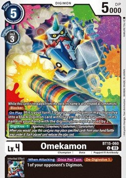 Omekamon (BT15-060)⁣ - Exceed Apocalypse⁣ (Uncommon)⁣ [060]
