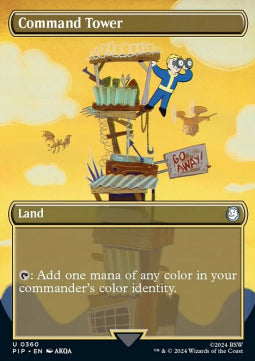 Command Tower (V.1) - Universes Beyond: Fallout: Extras (Uncommon) [XPIP-360]