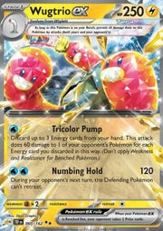 Wugtrio ex - Temporal Forces (Double Rare) [TEF-060]