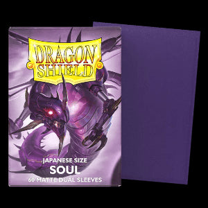 60 Small Dragon Shield Sleeves - Matte Dual Soul