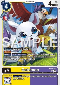 Gatomon (BT16-031) - Beginning Observer (Uncommon) [BT-16-031]