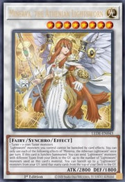 Minerva, the Athenian Lightsworn (V.1 - Ultra Rare) - Legacy of Destruction (Ultra Rare) [LEDE-043]