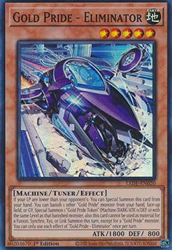 Gold Pride - Eliminator⁣ - Legacy of Destruction⁣ (Super Rare)⁣ [020]