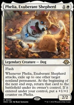 Phelia, Exuberant Shepherd⁣ - Modern Horizons 3⁣ (Rare)⁣ [40]
