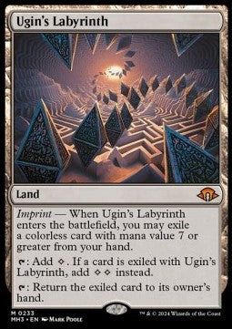Ugin's Labyrinth⁣ - Modern Horizons 3⁣ (Mythic)⁣ [233]