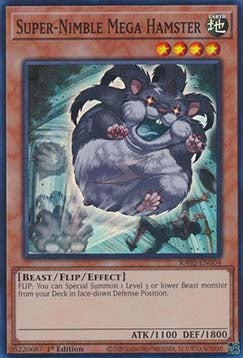 Super-Nimble Mega Hamster (V.1 - Super Rare)⁣ - 25th Anniversary Rarity Collection II⁣ (Super Rare)⁣ [004]