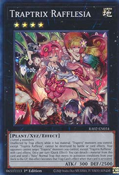 Traptrix Rafflesia (V.1 - Super Rare)⁣ - 25th Anniversary Rarity Collection II⁣ (Super Rare)⁣ [034]