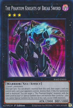 The Phantom Knights of Break Sword (V.1 - Super Rare)⁣ - 25th Anniversary Rarity Collection II⁣ (Super Rare)⁣ [035]