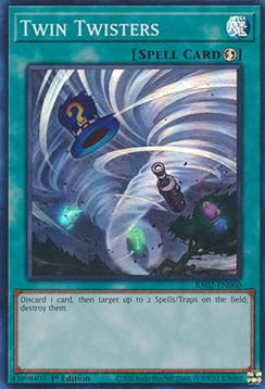 Twin Twisters (V.1 - Super Rare)⁣ - 25th Anniversary Rarity Collection II⁣ (Super Rare)⁣ [060]