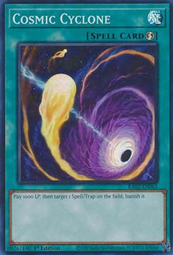 Cosmic Cyclone (V.1 - Super Rare)⁣ - 25th Anniversary Rarity Collection II⁣ (Super Rare)⁣ [061]