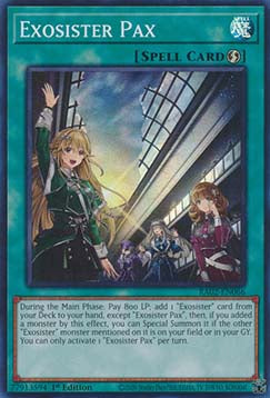 Exosister Pax (V.1 - Super Rare)⁣ - 25th Anniversary Rarity Collection II⁣ (Super Rare)⁣ [066]
