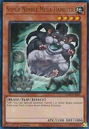 Super-Nimble Mega Hamster (V.2 - Ultra Rare)⁣ - 25th Anniversary Rarity Collection II⁣ (Ultra Rare)⁣ [004]