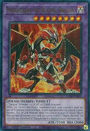 Masquerade the Blazing Dragon (V.2 - Ultra Rare) - 25th Anniversary Rarity Collection II (Ultra Rare) [RA02-022]
