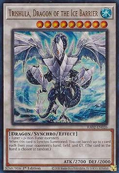 Trishula, Dragon of the Ice Barrier (V.2 - Ultra Rare)⁣ - 25th Anniversary Rarity Collection II⁣ (Ultra Rare)⁣ [026]