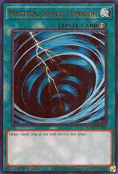 Mystical Space Typhoon (V.2 - Ultra Rare)⁣ - 25th Anniversary Rarity Collection II⁣ (Ultra Rare)⁣ [048]