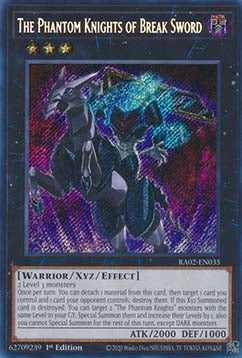 The Phantom Knights of Break Sword (V.3 - Secret Rare)⁣ - 25th Anniversary Rarity Collection II⁣ (Secret Rare)⁣ [035]