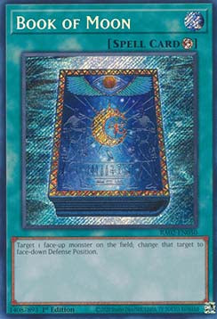 Book of Moon (V.3 - Secret Rare)⁣ - 25th Anniversary Rarity Collection II⁣ (Secret Rare)⁣ [050]