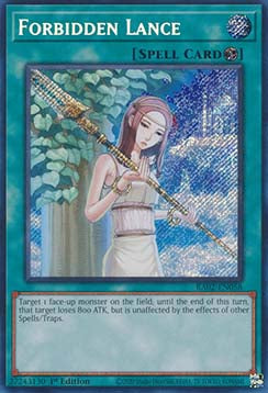 Forbidden Lance (V.3 - Secret Rare)⁣ - 25th Anniversary Rarity Collection II⁣ (Secret Rare)⁣ [058]