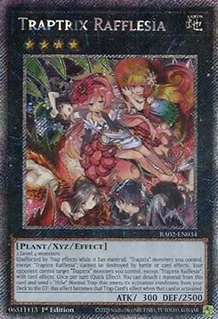 Traptrix Rafflesia (V.4 - Platinum Secret Rare)⁣ - 25th Anniversary Rarity Collection II⁣ (Platinum Secret Rare)⁣ [034]
