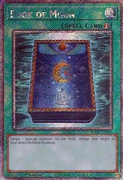 Book of Moon (V.4 - Platinum Secret Rare)⁣ - 25th Anniversary Rarity Collection II⁣ (Platinum Secret Rare)⁣ [050]