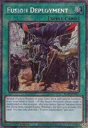 Fusion Deployment (V.4 - Platinum Secret Rare)⁣ - 25th Anniversary Rarity Collection II⁣ (Platinum Secret Rare)⁣ [065]