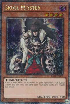 Skull Meister (V.5 - Quarter Century Secret Rare)⁣ - 25th Anniversary Rarity Collection II⁣ (Quarter Century Secret Rare)⁣ [005]
