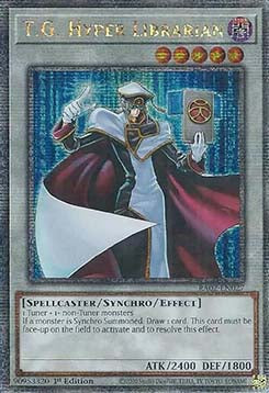 T.G. Hyper Librarian (V.5 - Quarter Century Secret Rare)⁣ - 25th Anniversary Rarity Collection II⁣ (Quarter Century Secret Rare)⁣ [027]