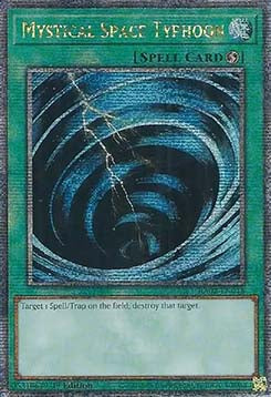 Mystical Space Typhoon (V.5 - Quarter Century Secret Rare) - 25th Anniversary Rarity Collection II (Quarter Century Secret Rare) [RA02-048]