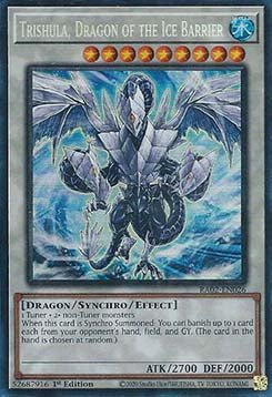 Trishula, Dragon of the Ice Barrier (V.6 - Collectors Rare)⁣ - 25th Anniversary Rarity Collection II⁣ (Collectors Rare)⁣ [026]