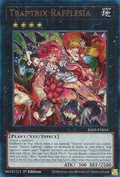 Traptrix Rafflesia (V.7 - Ultimate Rare)⁣ - 25th Anniversary Rarity Collection II⁣ (Ultimate Rare)⁣ [034]