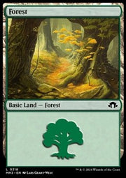 Forest (V.2)⁣ - Modern Horizons 3⁣ (Land)⁣ [318]
