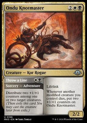 Ondu Knotmaster // Throw a Line⁣ - Modern Horizons 3⁣ (Uncommon)⁣ [196]