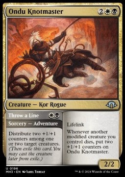 Ondu Knotmaster // Throw a Line⁣ - Modern Horizons 3⁣ (Uncommon)⁣ [196]