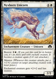 Nyxborn Unicorn⁣ - Modern Horizons 3⁣ (Common)⁣ [37]