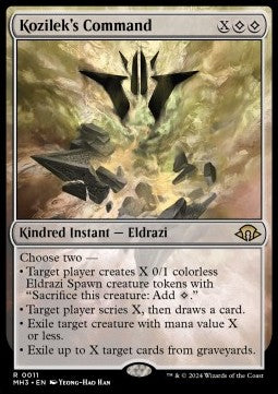 Kozilek's Command⁣ - Modern Horizons 3⁣ (Rare)⁣ [11]