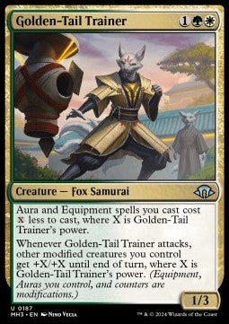 Golden-Tail Trainer⁣ - Modern Horizons 3⁣ (Uncommon)⁣ [187]