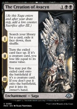 The Creation of Avacyn⁣ - Modern Horizons 3⁣ (Uncommon)⁣ [86]