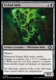 Etched Slith⁣ - Modern Horizons 3⁣ (Uncommon)⁣ [91]