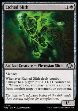 Etched Slith⁣ - Modern Horizons 3⁣ (Uncommon)⁣ [91]