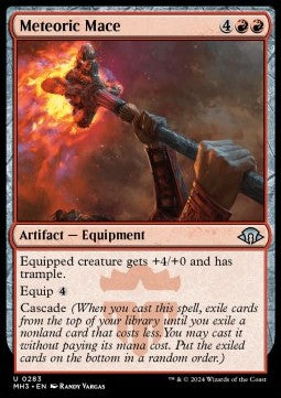 Meteoric Mace⁣ - Modern Horizons 3⁣ (Uncommon)⁣ [283]