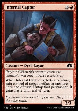 Infernal Captor⁣ - Modern Horizons 3⁣ (Common)⁣ [125]
