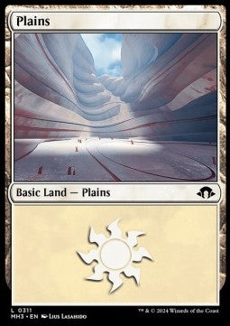 Plains (V.3)⁣ - Modern Horizons 3⁣ (Land)⁣ [311]