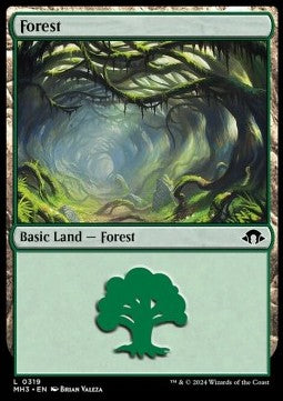 Forest (V.3)⁣ - Modern Horizons 3⁣ (Land)⁣ [319]