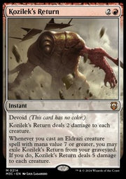 Kozilek's Return⁣ - Commander: Modern Horizons 3⁣ (Mythic)⁣ [214]