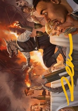 Art Series: Party Thrasher (V.2)⁣ - Modern Horizons 3: Extras⁣ (Tip Card)⁣ [A06]